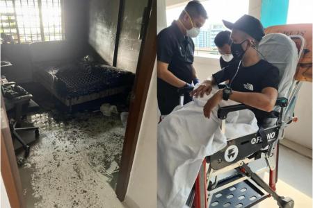 Neighbour saves unconscious man from fire in Bukit Batok flat