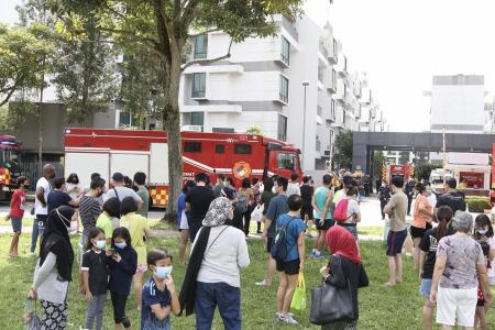 Around 100 condo residents evacuated after small chemical spill