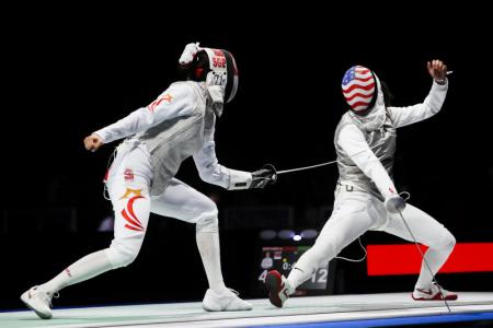 Olympics: Singapore fencer Amita Berthier beaten by world No. 5 Lee Kiefer 