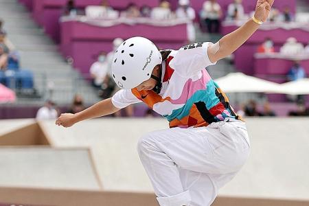 Young teens dominate women’s street event