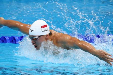 Olympics: Schooling misses 100m butterfly semis, plans to go on 