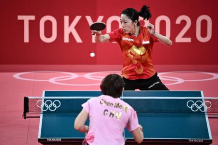Olympics: Singapore's Yu Mengyu loses to China's world No. 1, to vie for bronze medal