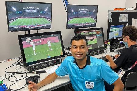 Singapore ref Taqi reaches another milestone with Olympic appointment