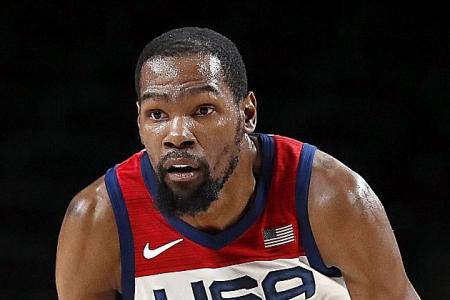 Durant leads fightback against Boomers as US reach final