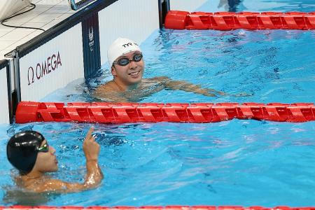 Swimmer Toh Wei Soong happy for long-time rival