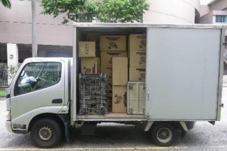 Over 6,000 cartons of duty-unpaid cigarettes seized; 5 people arrested