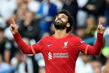 Salah scores 100th EPL goal as Liverpool defeat Leeds 3-0