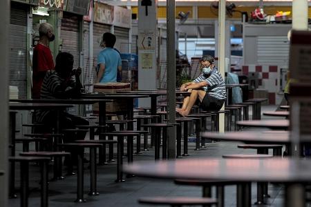 Life slows in Toa Payoh as Covid-19 clusters keep crowds away