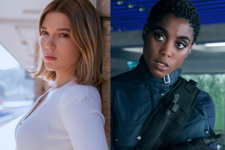Lea Seydoux and Lashana Lynch in No Time To Die
