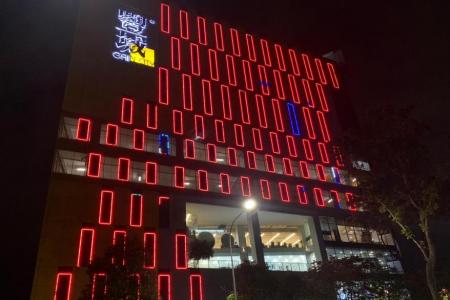Gain City Sungei Kadut turns red for World Heart Day