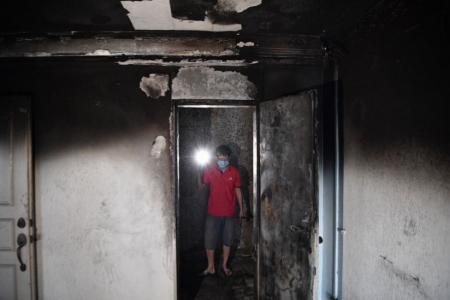 Over 60 people evacuated after fire in storeroom of Choa Chu Kang flat grew into blaze