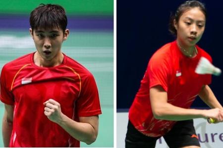 S'pore's Loh Kean Yew and Yeo Jia Min in BWF Super 500 final for the first time