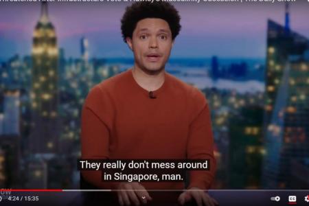 Trevor Noah: 'Singapore not messing around with unvaxxed Covid-19 patients'