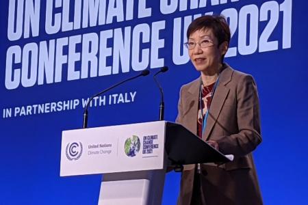COP26 outcome key as Singapore won’t be spared climate impact: Fu