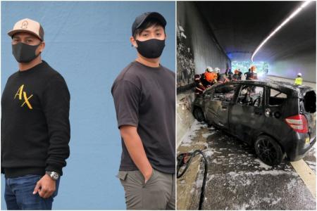 Duo get SCDF award for saving woman from accident