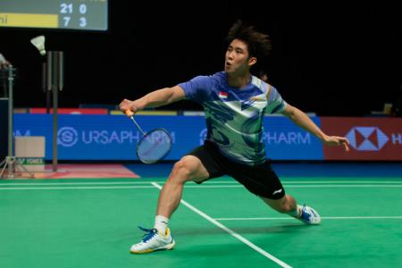 Singapore's Loh Kean Yew claims biggest win by defeating world No. 1 Kento Momota