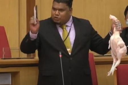 Perak assemblyman makes a meaty argument