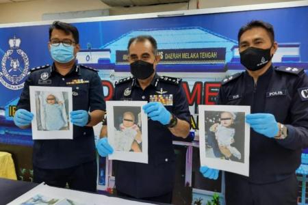 Melaka police cripple baby-trafficking syndicate, rescue three babies, five-year-old girl