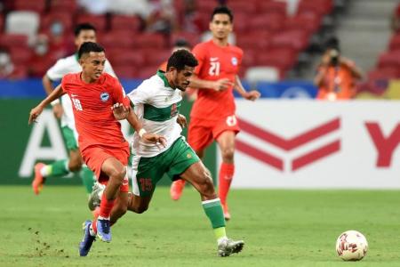 Second-half strike sees Lions salvage 1-1 draw against Indonesia