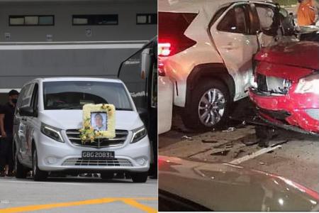 Tampines crash victim's demise was sudden and tragic, but "his soul is at peace and with God".