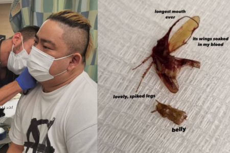 DJ Justin Ang gets fly trapped in ear during New York holiday