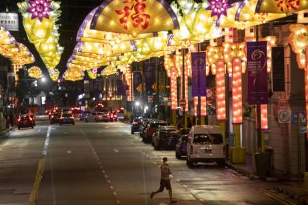 Chinatown roars into Chinese New Year with tiger light-up
