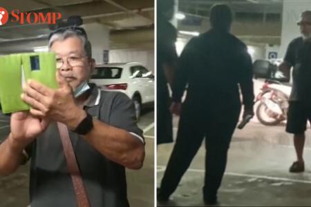 Man goes about catching drivers for 'polluting' HPB carpark and 'causing death'