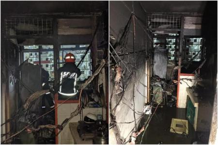 Fire caused by bicycle battery pack breaks out at Toa Payoh flat on Monday night