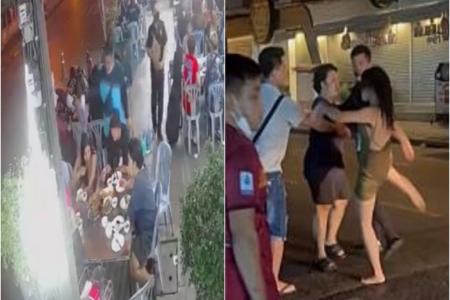 Man dumps beer on Thai woman who spurned him,  gets kick-boxed in return