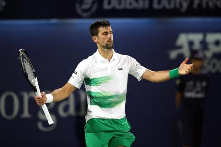 Tennis: Djokovic stunned by qualifier Vesely in Dubai