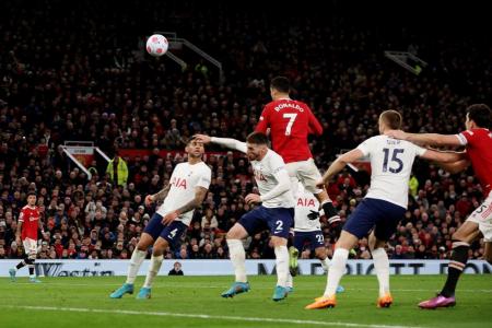 Ronaldo hat-trick sets all-time scoring record as Man United beat Spurs