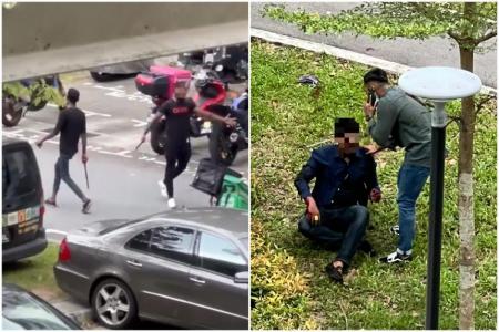In cuffs: 2 men who used weapons in Boon Lay attack arrested after manhunt