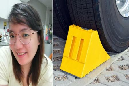 Woman in ICU after being struck by flying wheel chock at bus stop, family appealing for witnesses