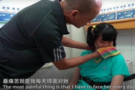 Father had to help intellectually disabled daughter, 30, shower and deal with her menses