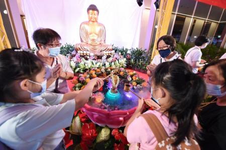 Buddhist temples and devotees gear up for a lively Vesak Day