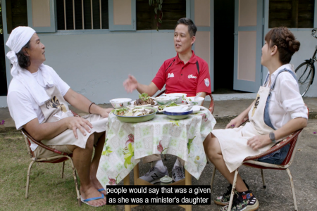 Pressure's always been a part of growing up for Chan Chun Sing's children, he says