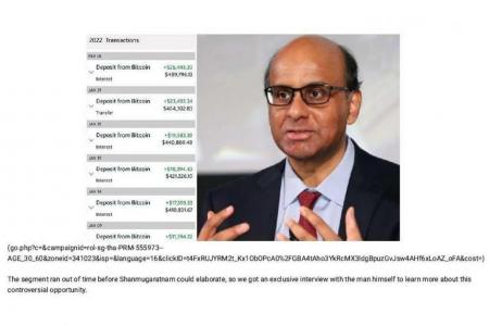 Police alert public to fake articles featuring Tharman