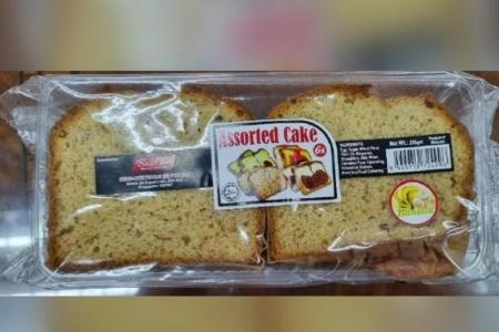 Kueh products, cake and mixed fruit recalled over improper or undeclared use of additives