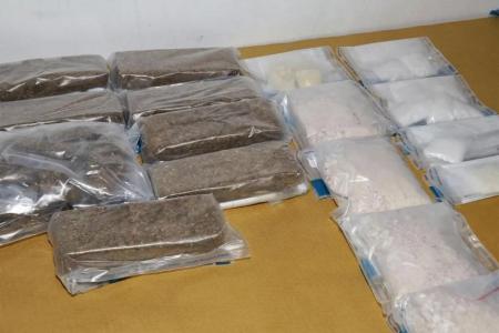 Over 6kg of drugs worth $313k seized in Sentosa hotel room, Shenton Way residence 
