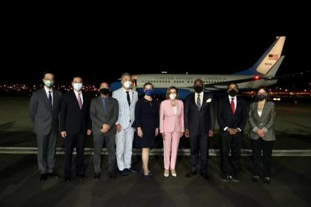 US House Speaker Pelosi lands in Taiwan, China vows 'targeted military actions'