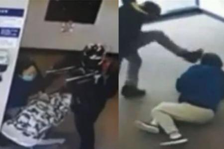 4 boys seen beating up and robbing elderly Asian woman in the US