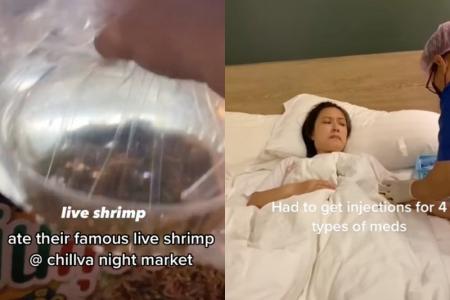 Raw seafood in Phuket causes two Singaporeans to grapple with food poisoning