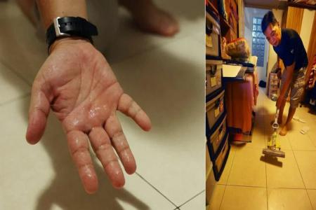 Man blasts 9 air-cons at home for comfort, neighbour upstairs almost slips on wet floor