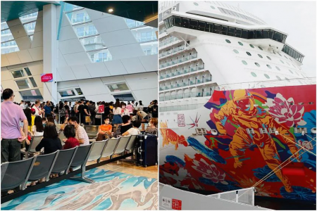 Passengers from Singapore and Malaysia unable to board after cruise is overbooked