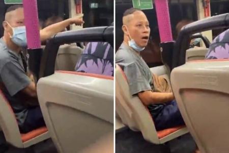 'Diam diam': Bus passenger goes on expletive-filled rant after being asked to turn down music