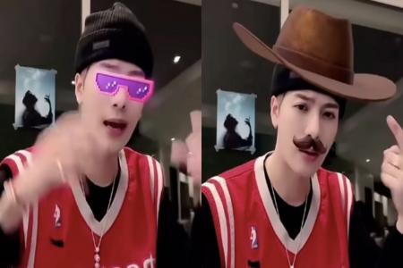 Jackson Wang abruptly ends livestream to stop fans from spending money on stickers on him