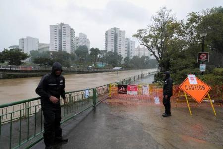 Ulu Pandan Park Connector section closed after flash flood warning