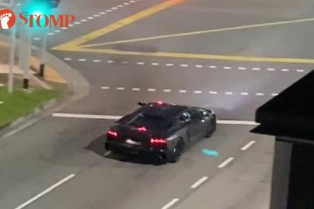 Noisy Lamborghini wakes up Rangoon Road residents in the early hours