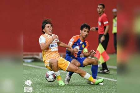 Albirex draw 1-1 with Hougang but gain edge in title race as Sailors lose to Balestier
