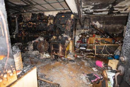 Man, 60, taken to hospital after fire breaks out in Marsiling flat